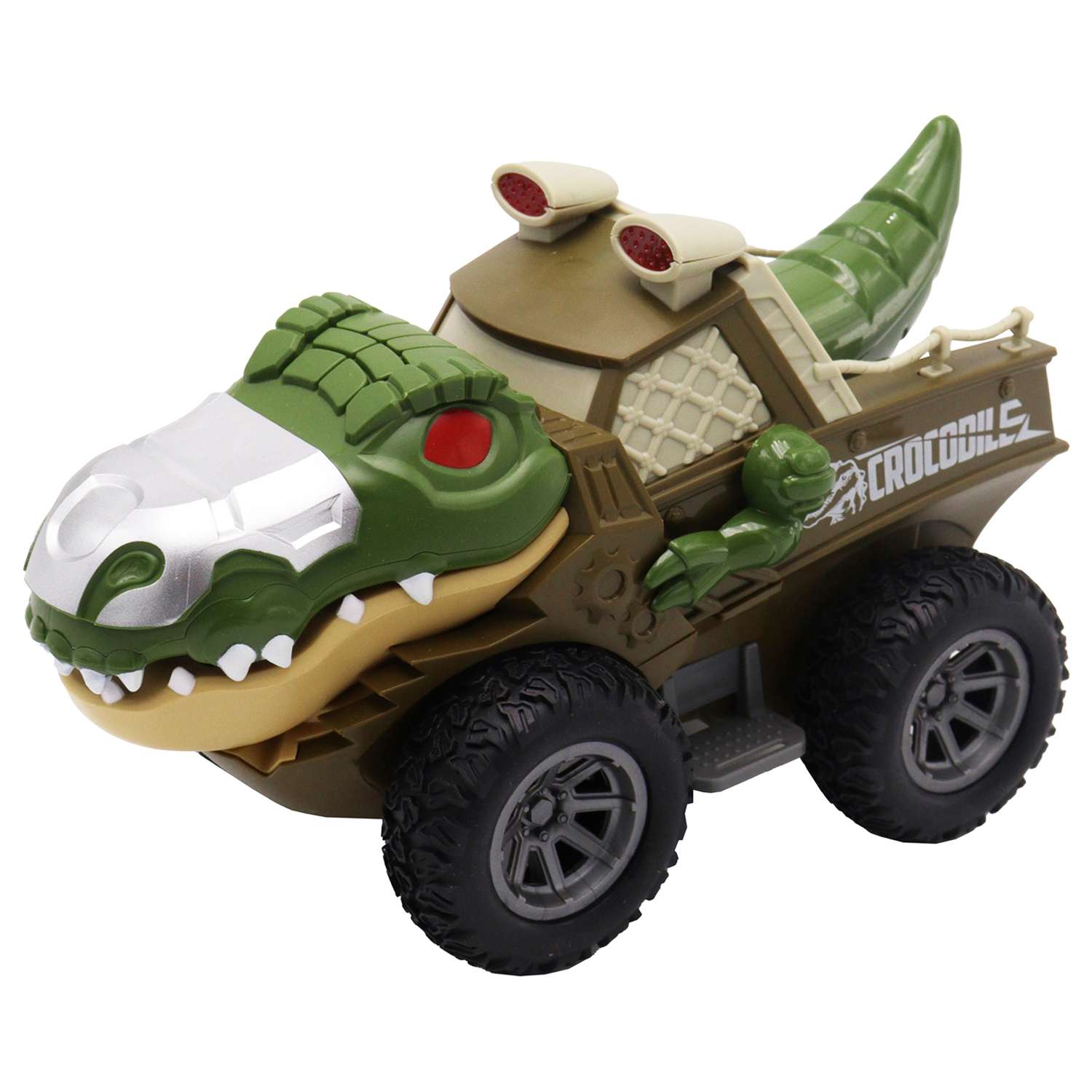 Машинка Funky Toys Крокодил Зеленый FT0735701 FT0735701 - фото 1