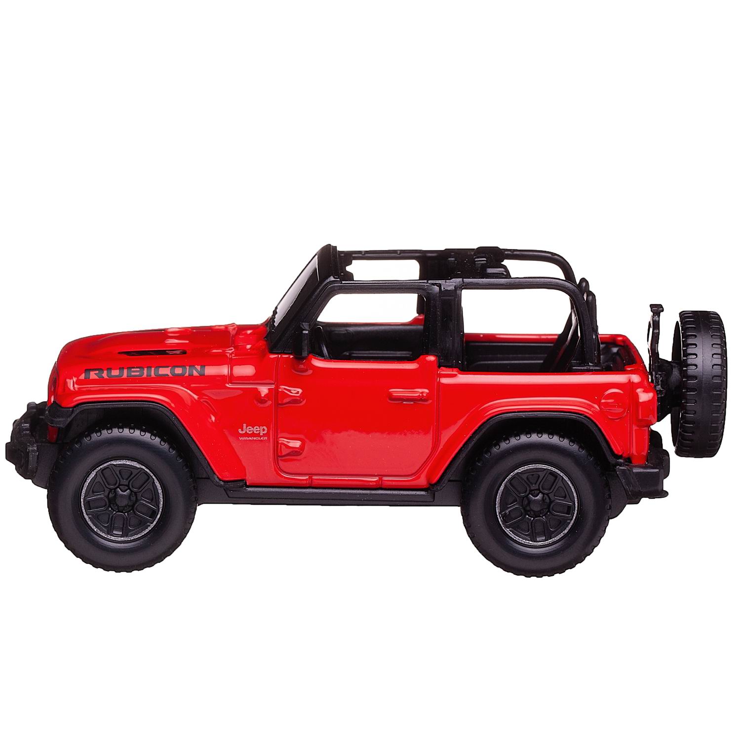 Автомобиль Rastar Jeep 1:43 без механизмов красный 59000R - фото 4