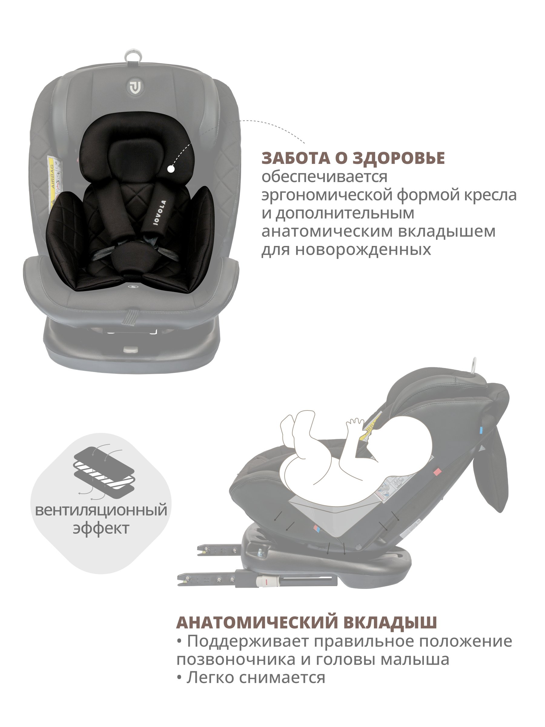 Автокресло Indigo Fuller Isofix 0+/1/2/3 (0-36 кг) - фото 9