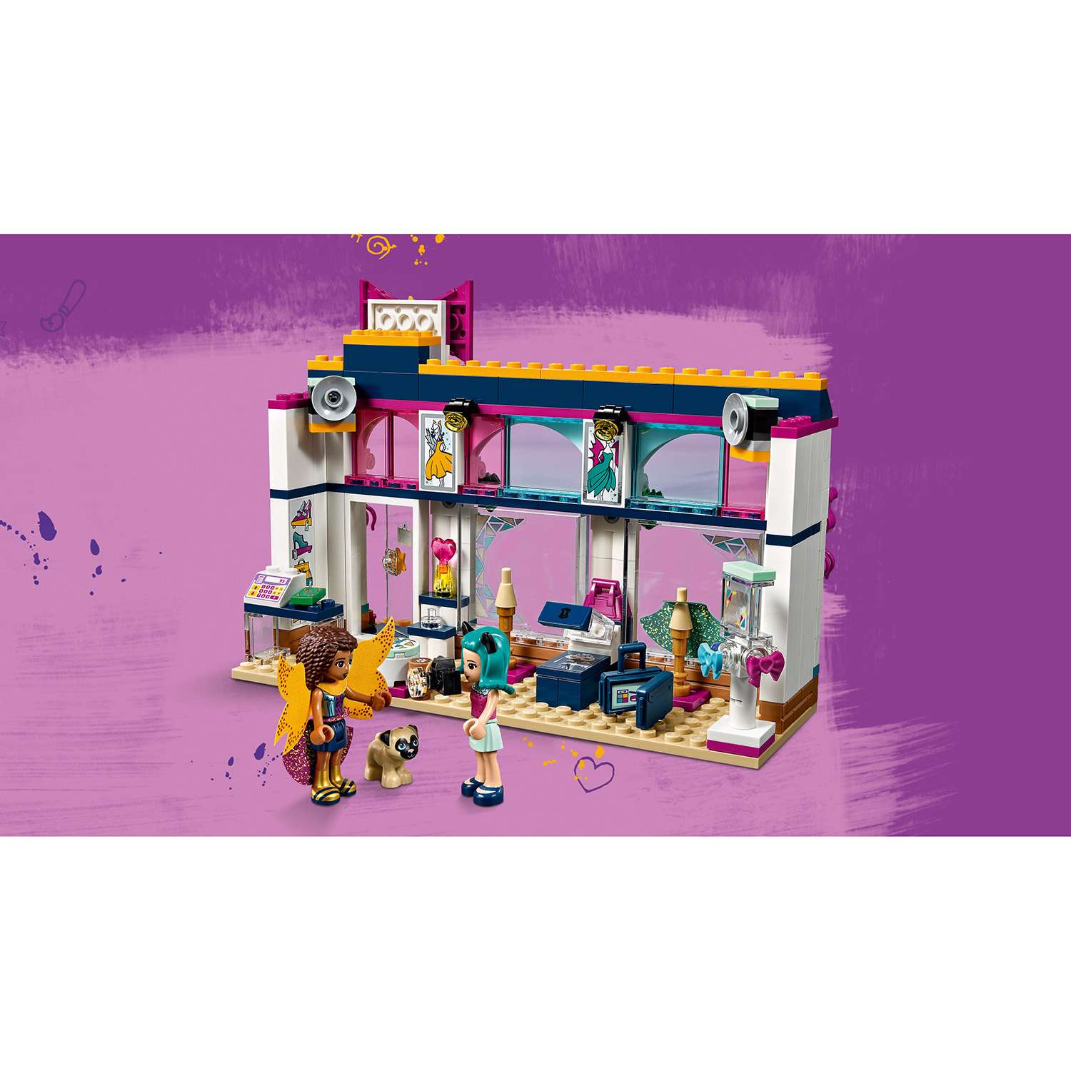 Конструктор LEGO Friends Магазин аксессуаров Андреа 41344 - фото 9