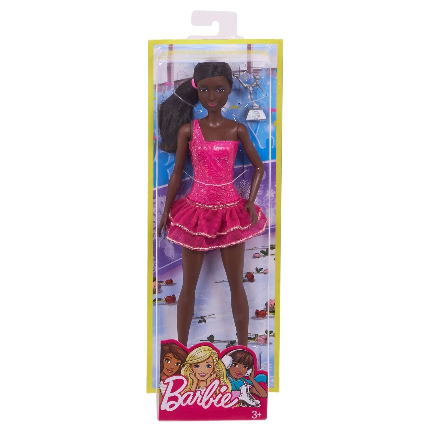 Кукла Barbie Кем быть? Фигуристка FCP27 DVF50 - фото 2