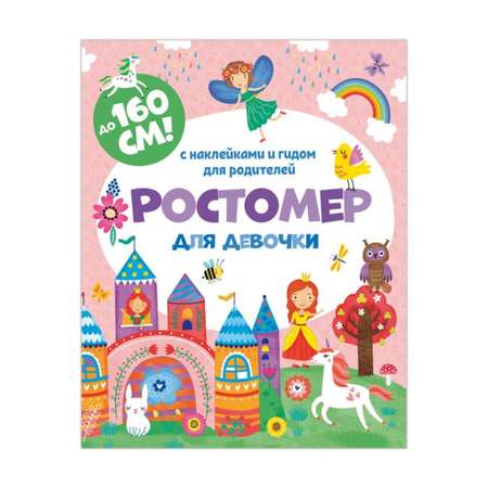 Плакат ФЕНИКС+ Ростомер для девочки с наклейками