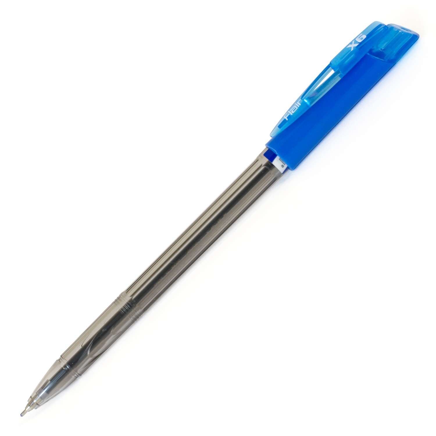Ручка FLAIR шарик. Flair X-6 пластик синяя - фото 1