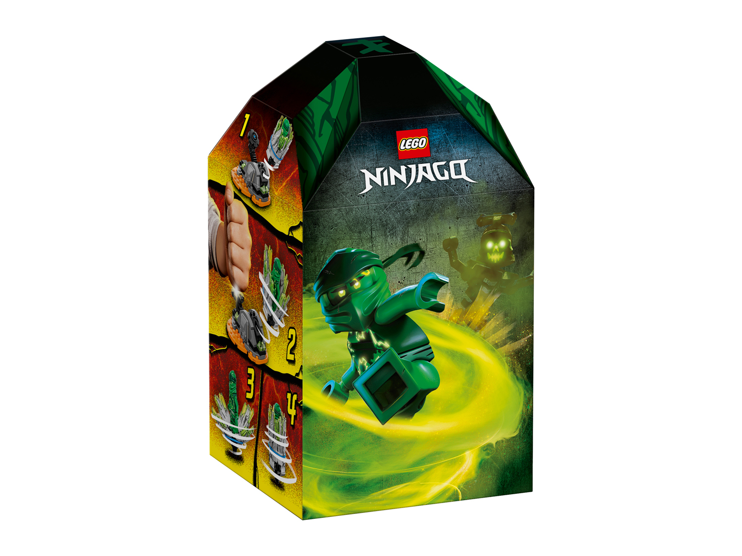 Конструктор детский LEGO Ninjago Шквал кружитцу Ллойд 70687 - фото 8