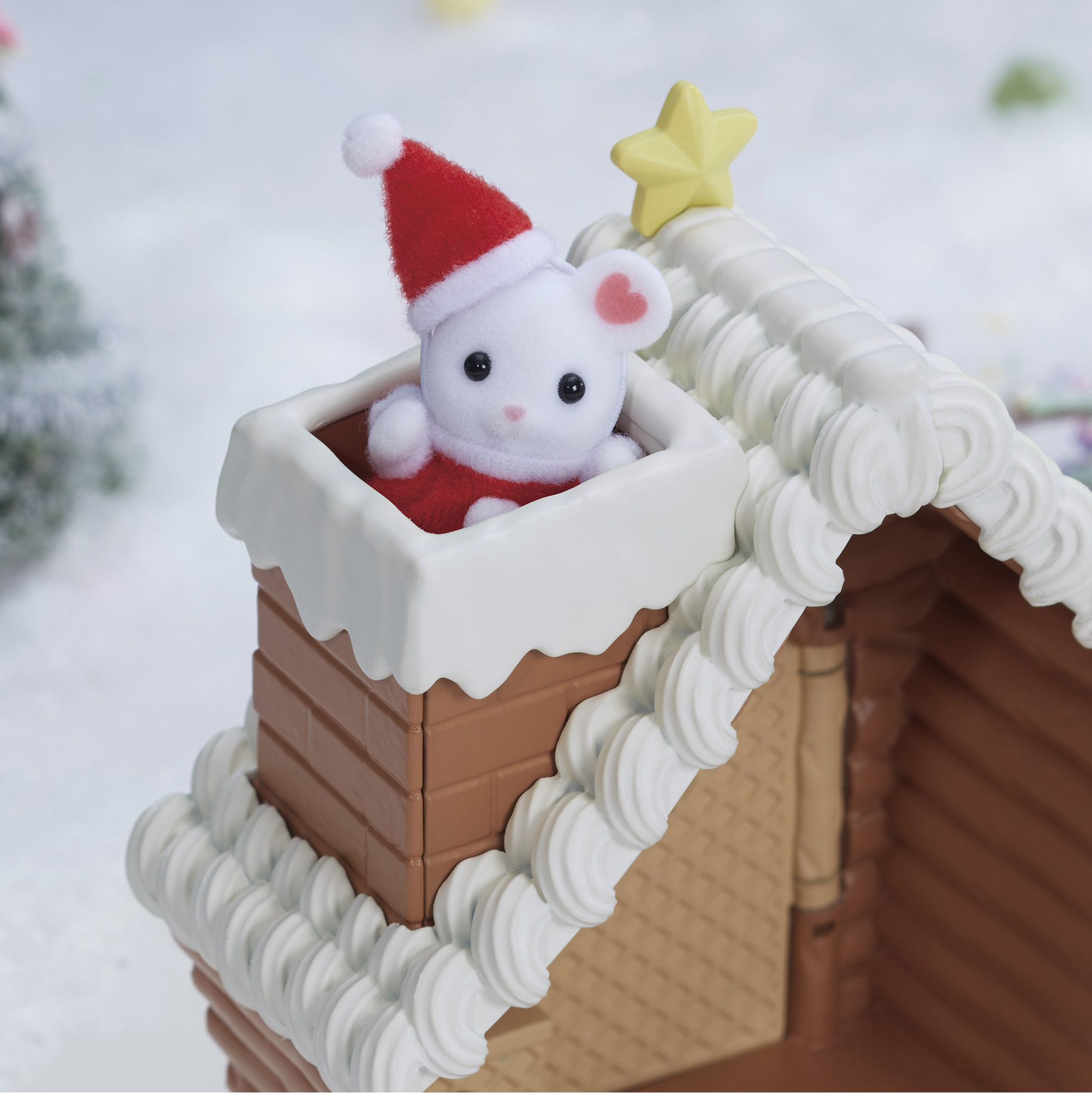 Игровой набор Sylvanian Families Пряничный новогодний домик - фото 4