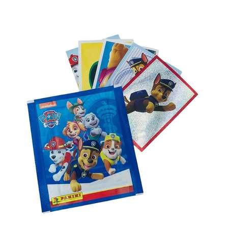 Набор коллекционных наклеек Panini Щенячий патруль Paw Patrol 24 пакетика в эко-блистерах