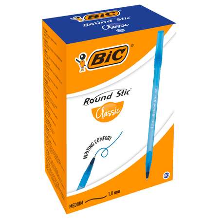 Ручки шариковые BIC для письма 60 штук синие