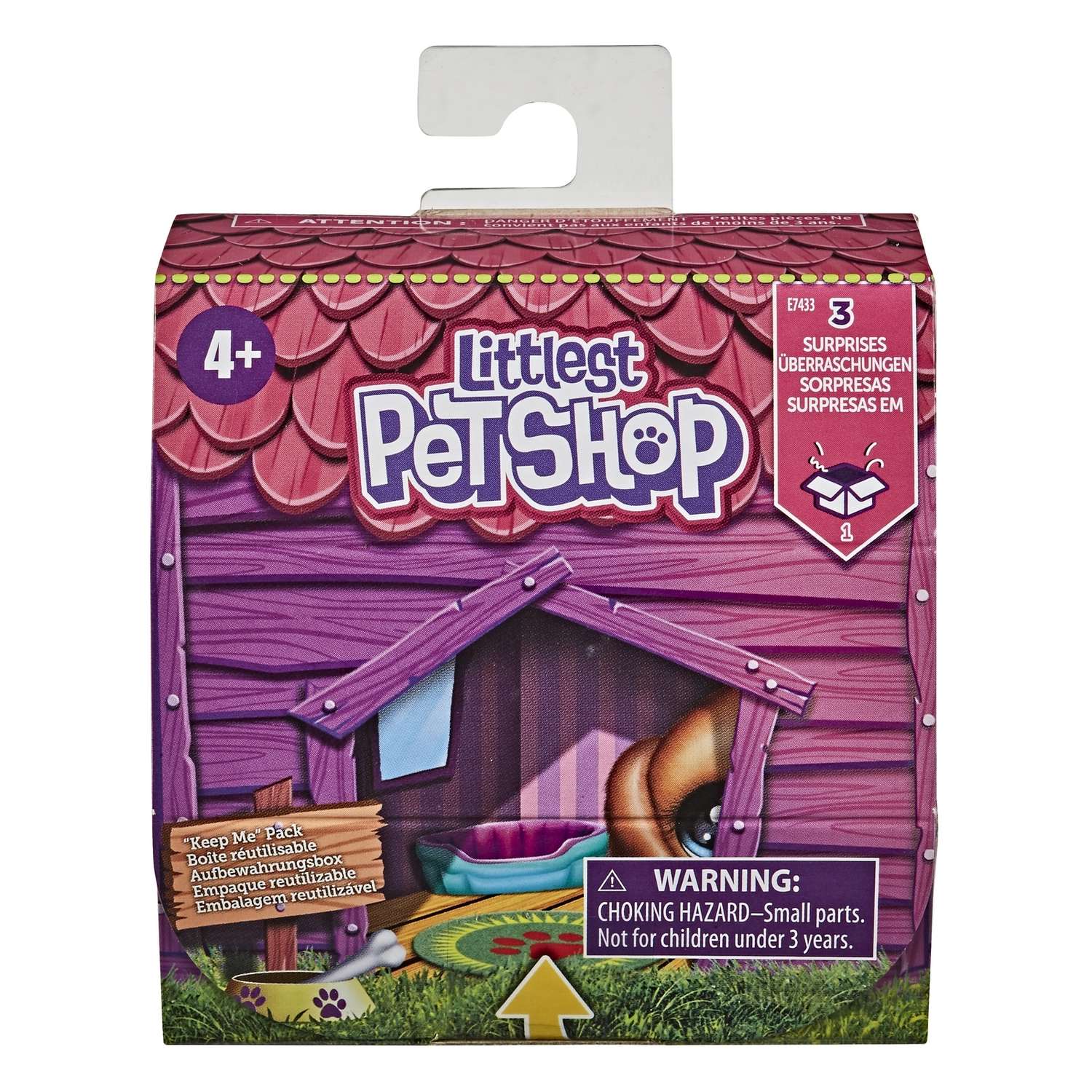 Набор игровой Littlest Pet Shop Уютный домик для петов в непрозрачной упаковке (Сюрприз) E74335L4 - фото 1