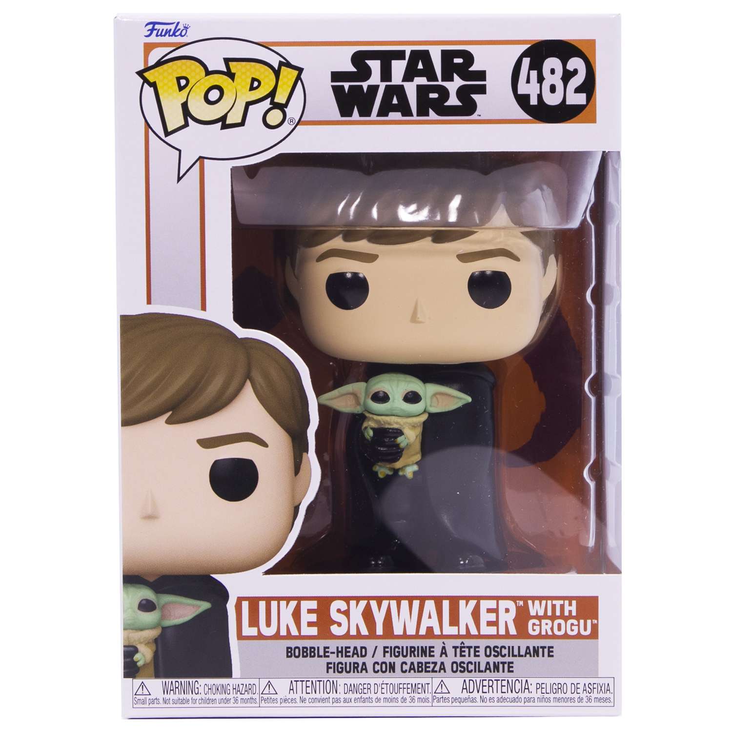 Игрушка Funko Star Wars Mandalorian Luke Skywalker with Grogu 58290 Fun25492008 - фото 5