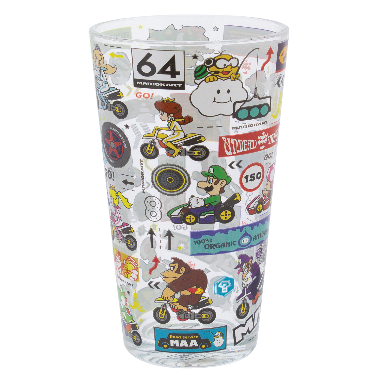 Бокал PALADONE стеклянный Super Mario Kart Glass 400ML PP8325NN - фото 5