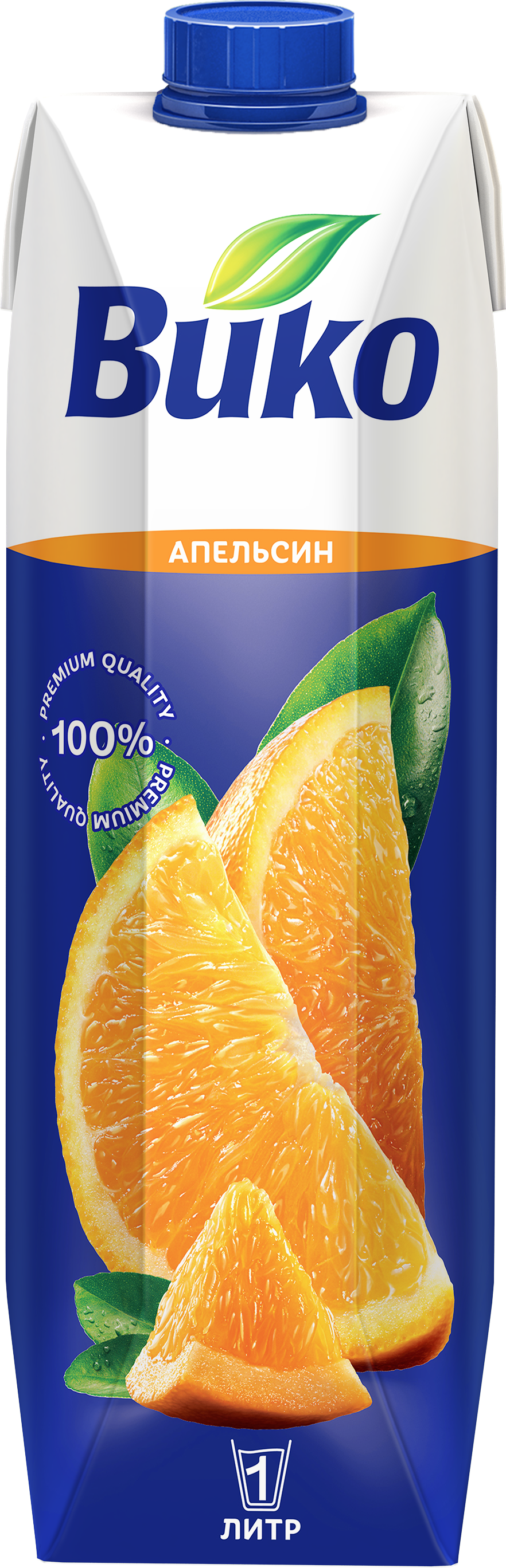Сок ВИКО Апельсиновый без сахара 1 л х 6 шт. - фото 5