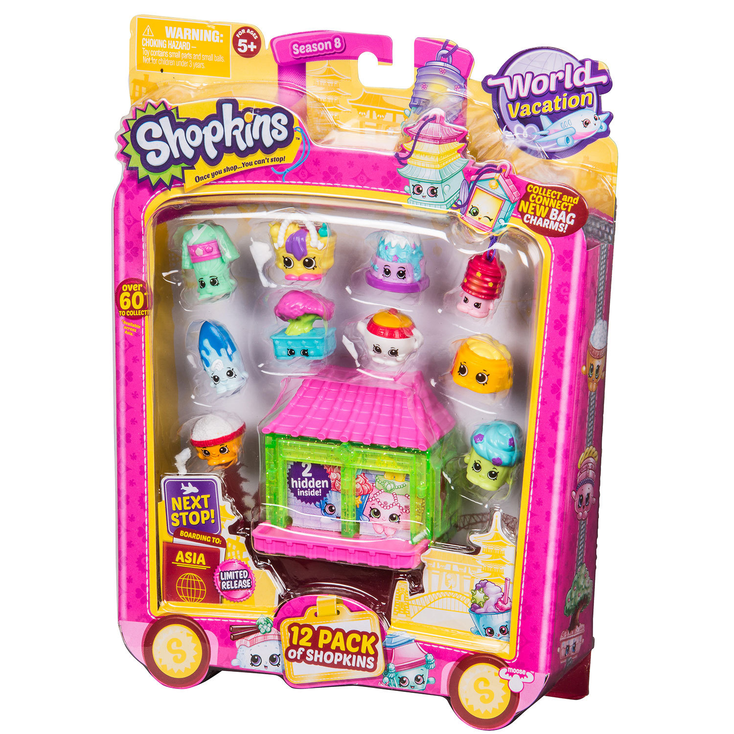 Набор фигурок Shopkins 12шт Азия в непрозрачной упаковке (Сюрприз) - фото 2