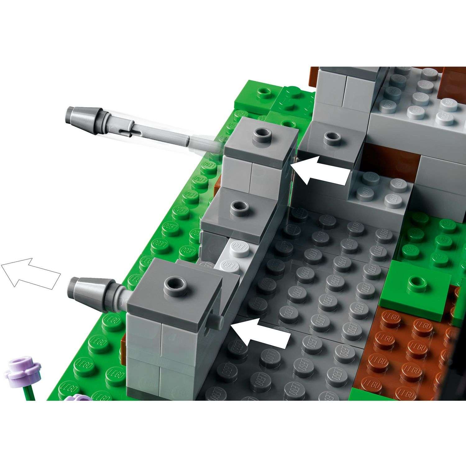 Конструктор LEGO Minecraft The Sword Outpost 21244 - фото 6