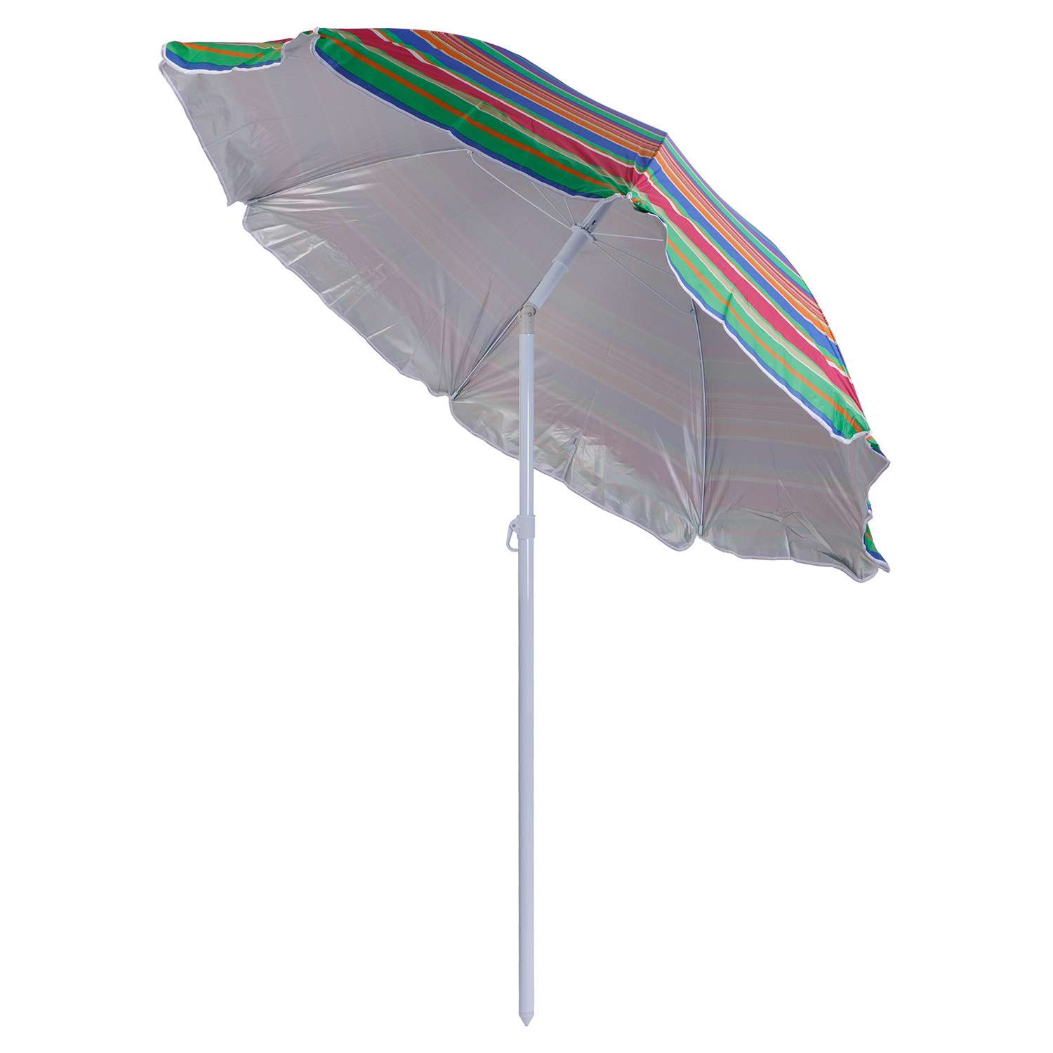Зонт BABY STYLE 200/8К/синий/малиновый/зеленый/принт/полоса - фото 2