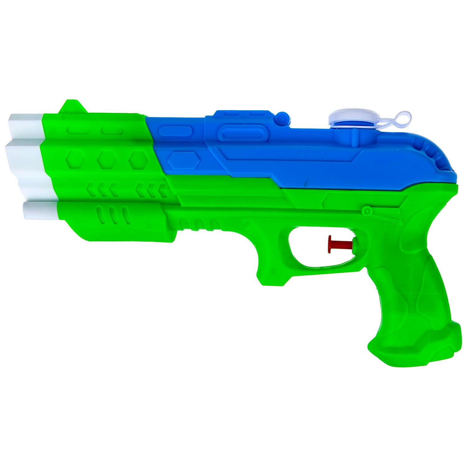 Водное оружие Aqua мания Пистолет зелено-синий - фото 1