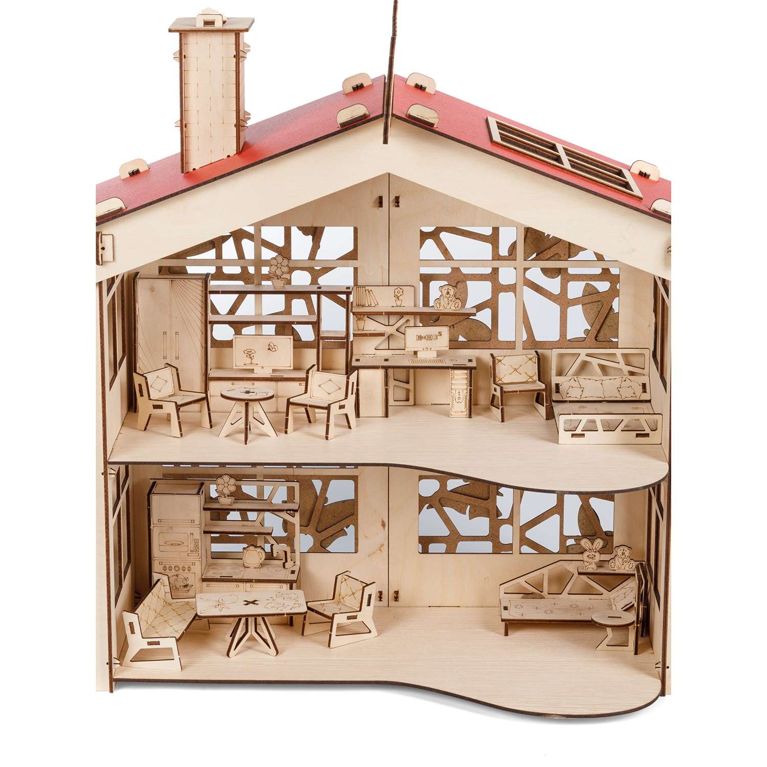 Кукольный домик Тутси Поместье бабочек с мебелью 1-157-2021 - фото 3