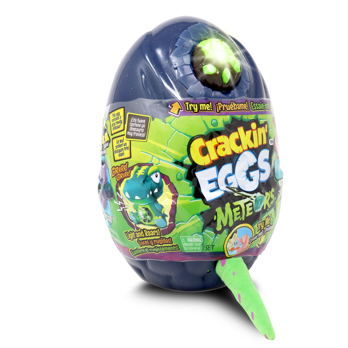 Игрушка сюрприз Crackin Eggs 22 см в яйце с WOW эффектом серия Метеорит - фото 6