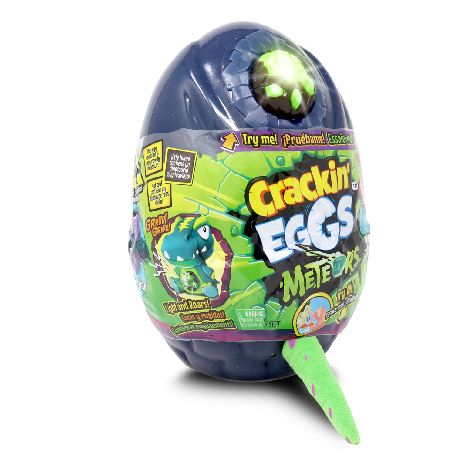 Игрушка сюрприз Crackin Eggs 22 см в яйце с WOW эффектом серия Метеорит - фото 6