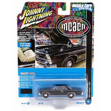 Автомобиль Johnny Lightning 1:64 черный