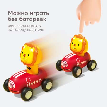 Игрушки машинки инерционные Happy Baby Riders