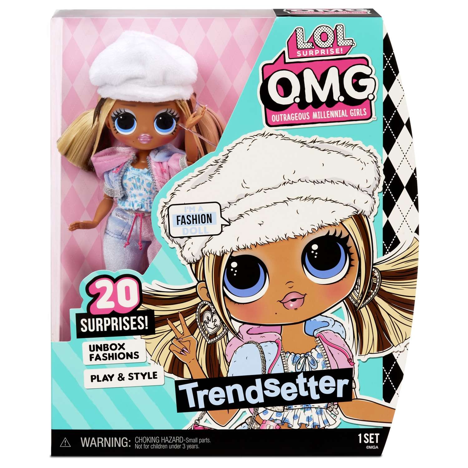 Кукла L.O.L. Surprise! OMG Trendsetter 580430EUC 580430EUC - фото 2