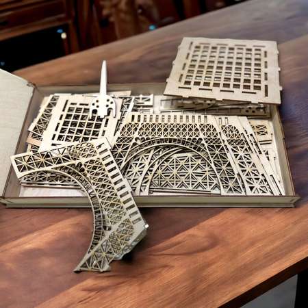 Сборная модель Мадагаскария Эйфелева башня 70см 30 деталей