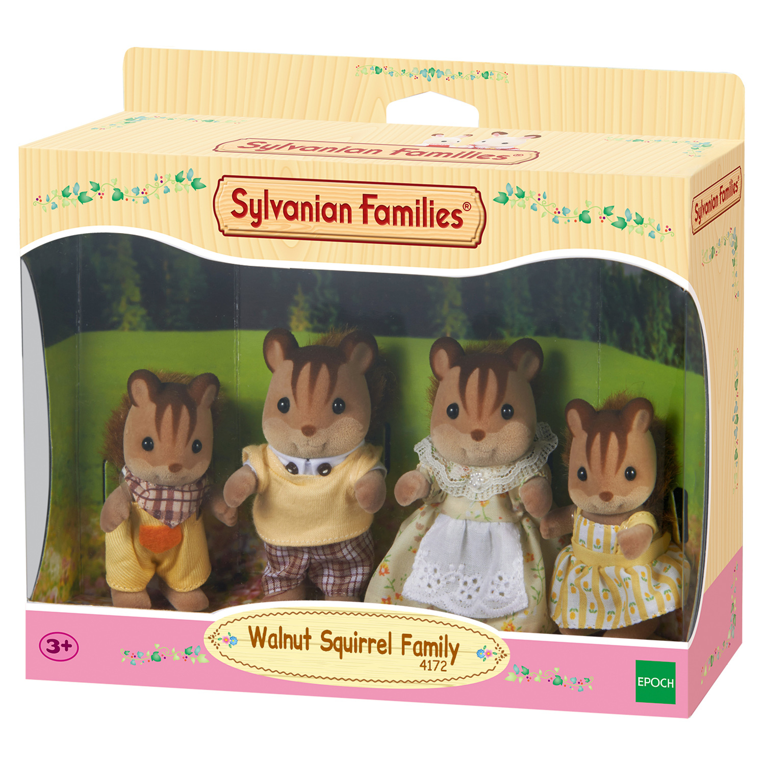 Набор Sylvanian Families Семья белок 3136 купить по цене 2399 ₽ в  интернет-магазине Детский мир