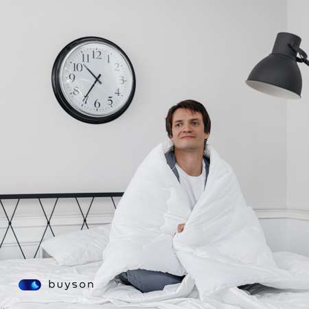 Одеяло buyson BuyRelax 205х172 см 2-х спальное всесезонное с наполнителем полиэфир