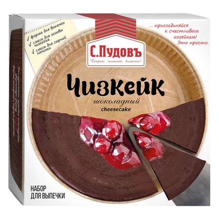 Мучная смесь С.Пудовъ Чизкейк шоколадный 350 г
