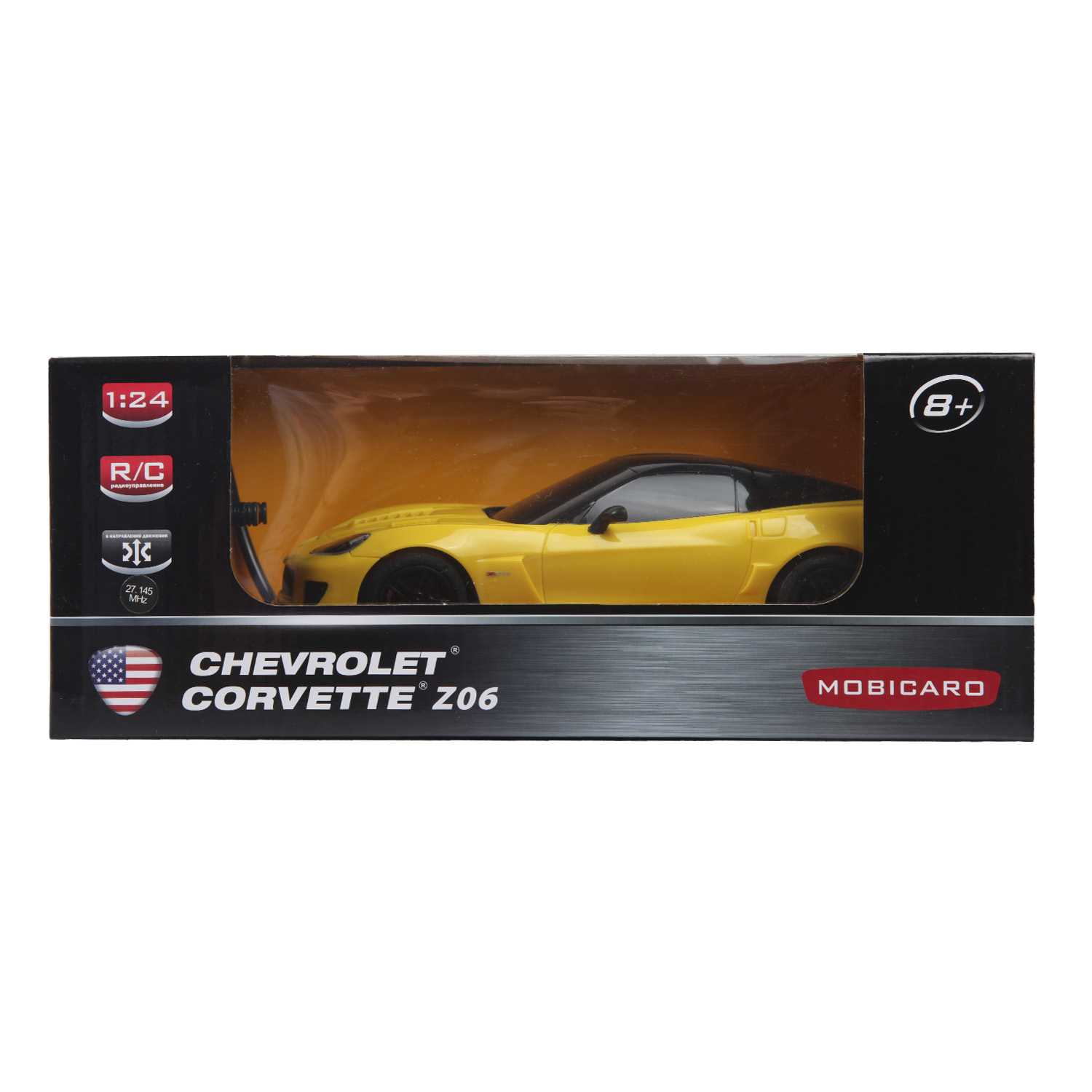 Машинка Mobicaro РУ 1:24 Corvette C6 Z06 3488 Mobicaro