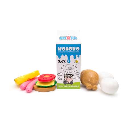 Игровой набор продуктов KNOPA Плотный завтрак