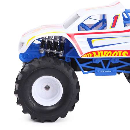 Машина Hot Wheels РУ 1:15 Monster Truck Racing 1 Белый 61550U