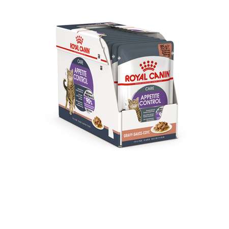 Корм для кошек ROYAL CANIN Appetite Control Care для контроля выпрашивания корма соус пауч 85г