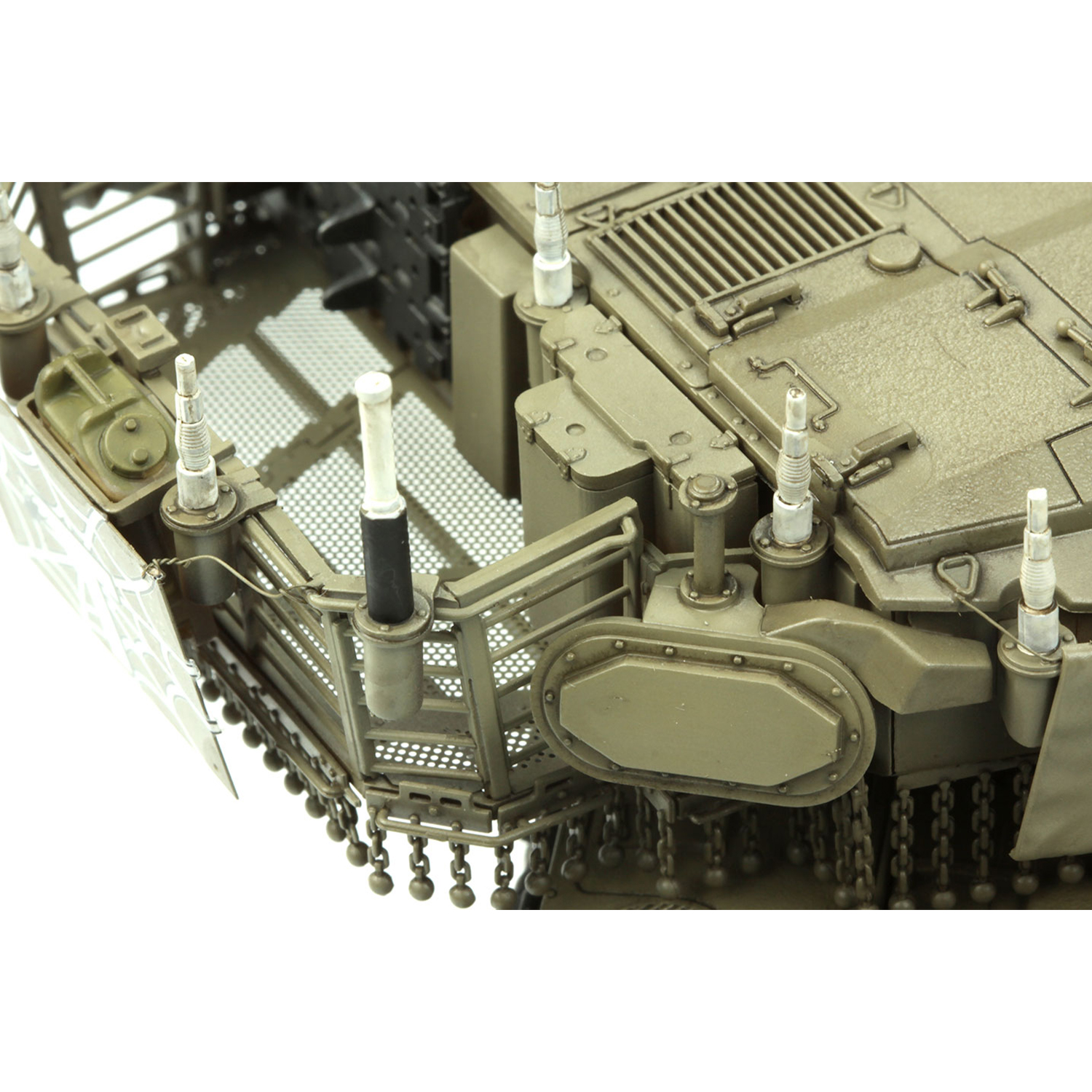 Сборные модели MENG TS-036 танк Main Battle Tank Merkava Mk.4m W/Trophy Active Protection System 1/35 58100276682 - фото 6