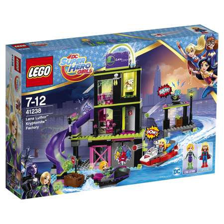 Конструктор LEGO DC Super Hero Girls Фабрика Криптомитов Лены Лютор (41238)