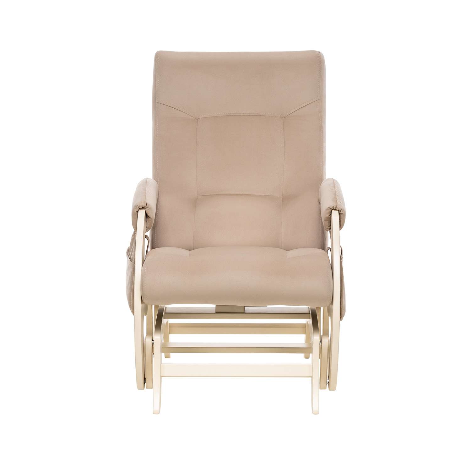 Кресло для кормления Milli Ария с карманами дуб шампань / ткань V 18 - фото 2