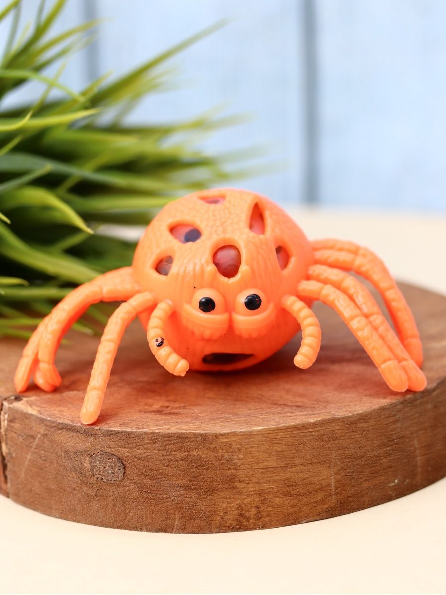 Мялка-антистресс iLikeGift Squeeze spider orange - фото 1