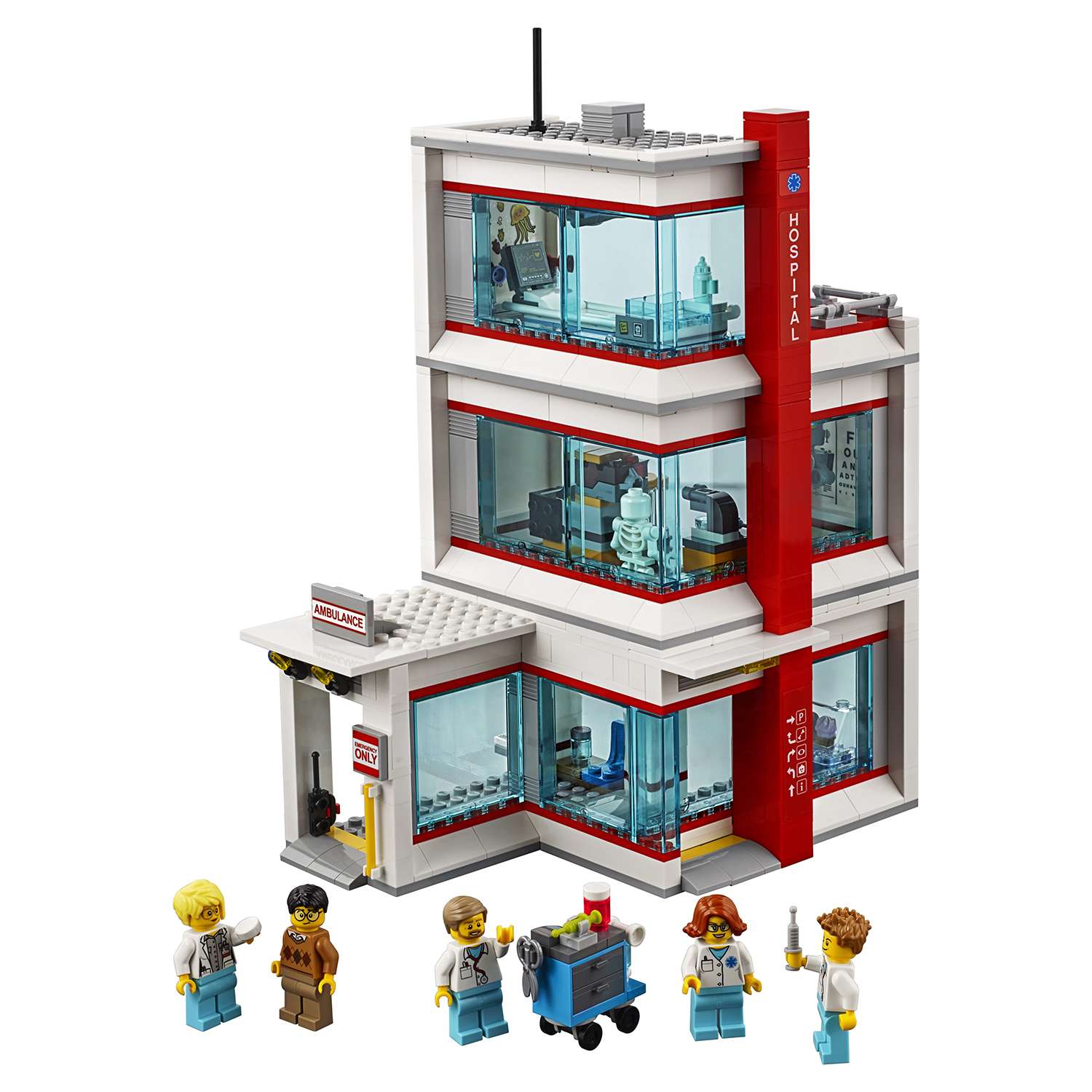 Конструктор LEGO City Town Городская больница 60204 - фото 13