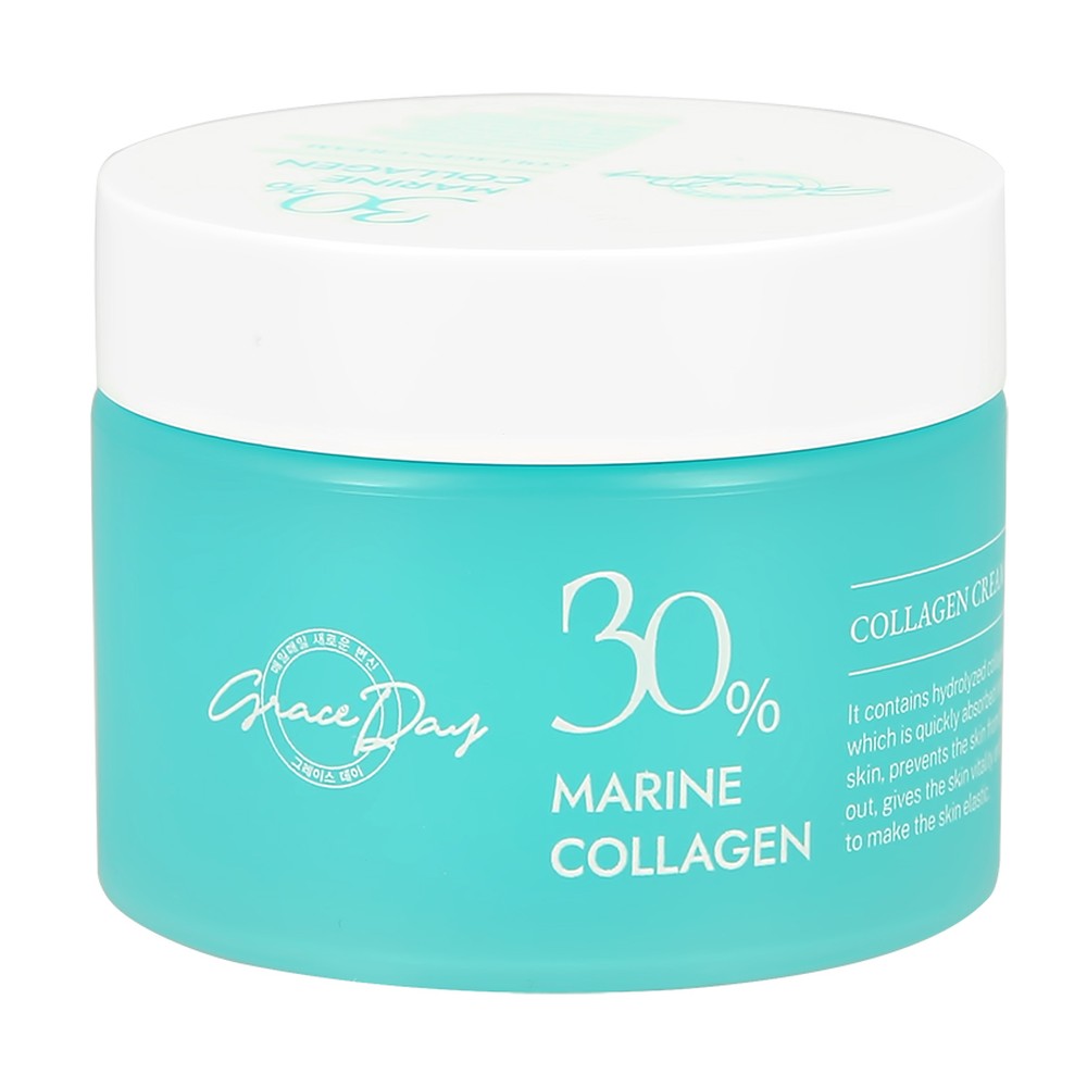 Крем для лица Grace day 30% marine collagen с морским коллагеном 50 мл - фото 7