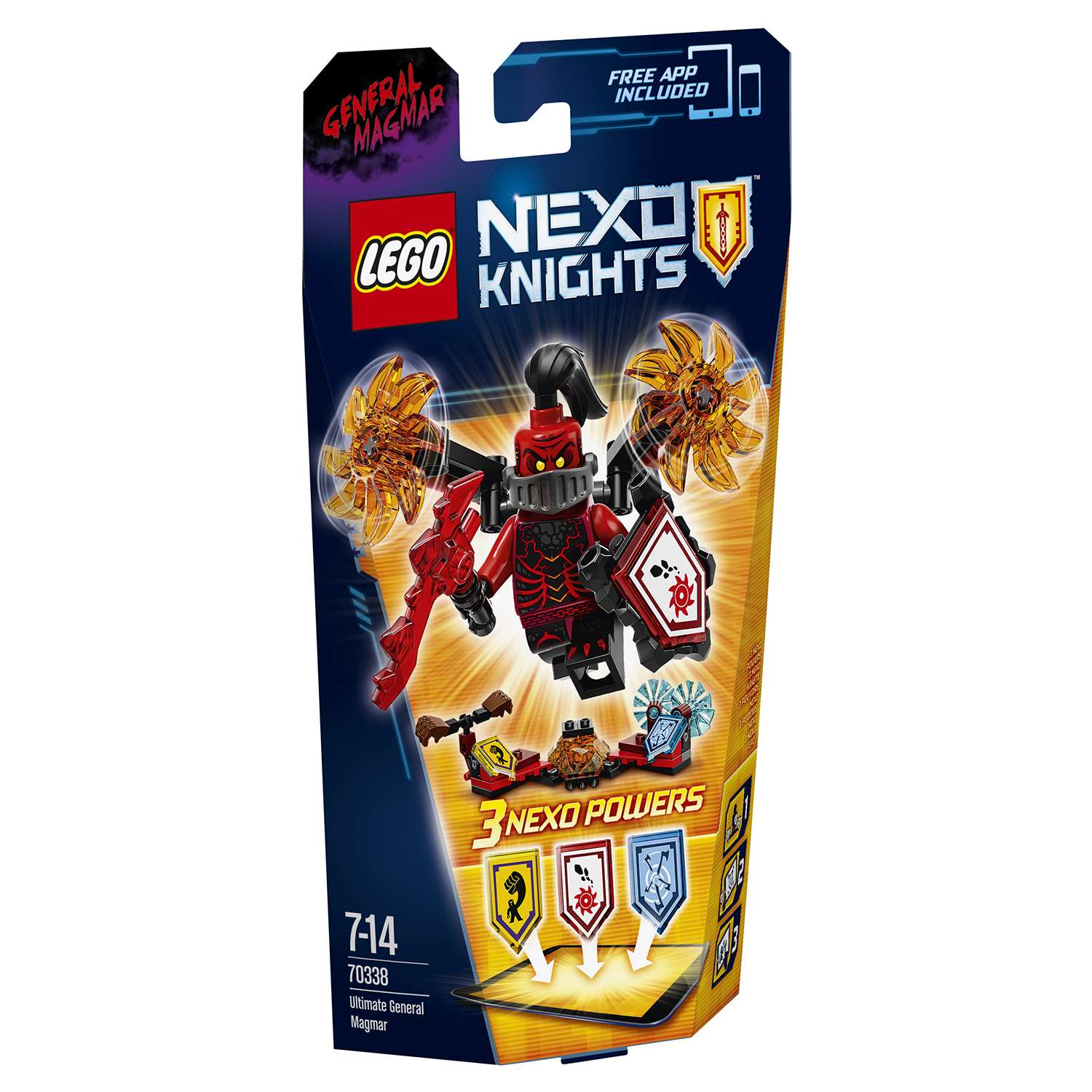 Конструктор LEGO Nexo Knights Генерал Магмар — Абсолютная сила (70338) - фото 2