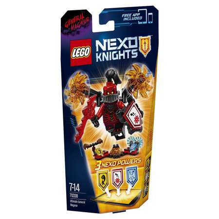 Конструктор LEGO Nexo Knights Генерал Магмар — Абсолютная сила (70338)