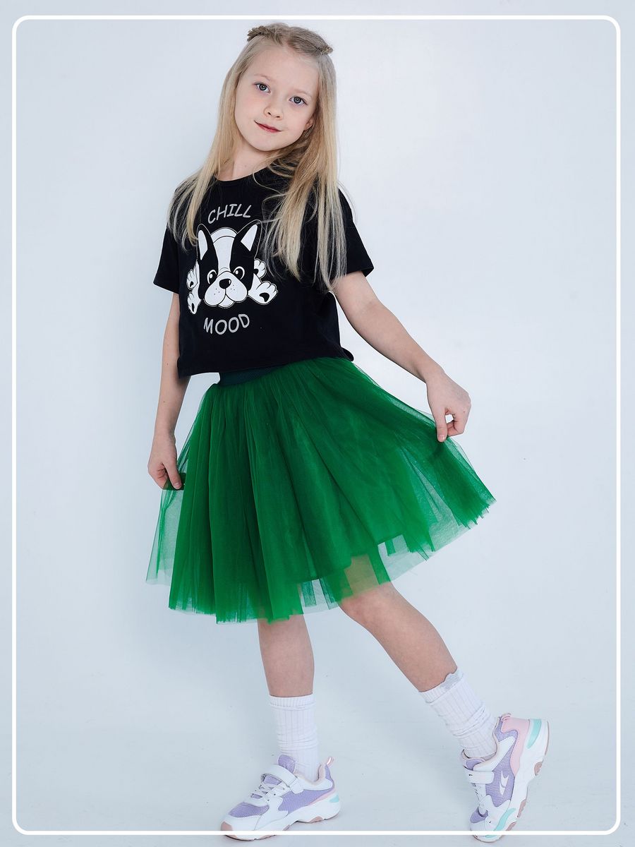 Юбка DALLINA Kids UDN22 GREEN - фото 3