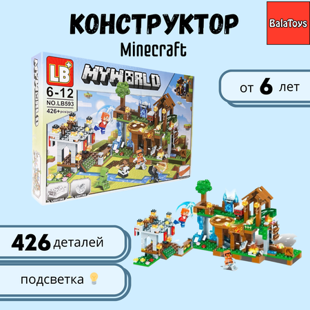 Конструктор My World BalaToys 426 деталей для мальчика