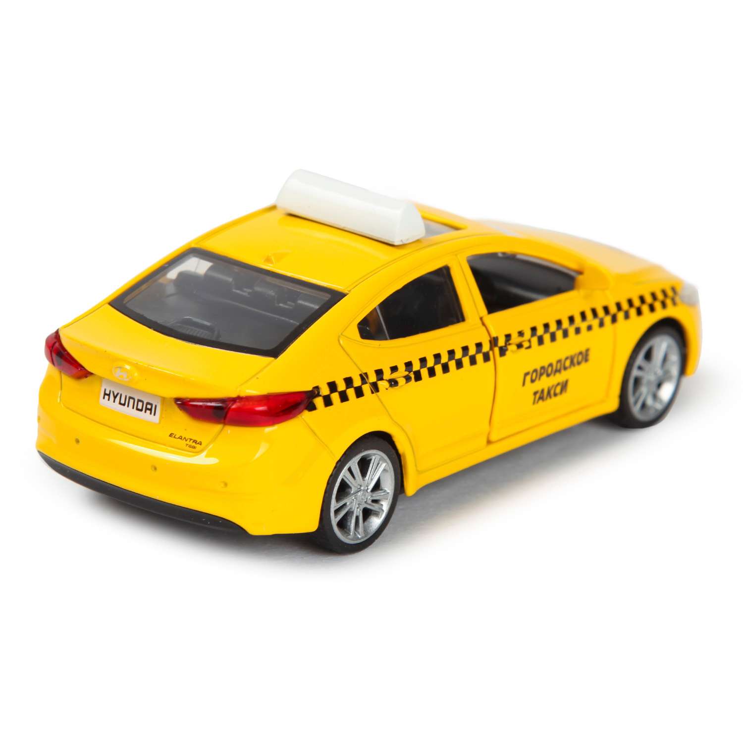 Машина MSZ 1:40 Elantra Taxi Желтая 67372 67372 - фото 4