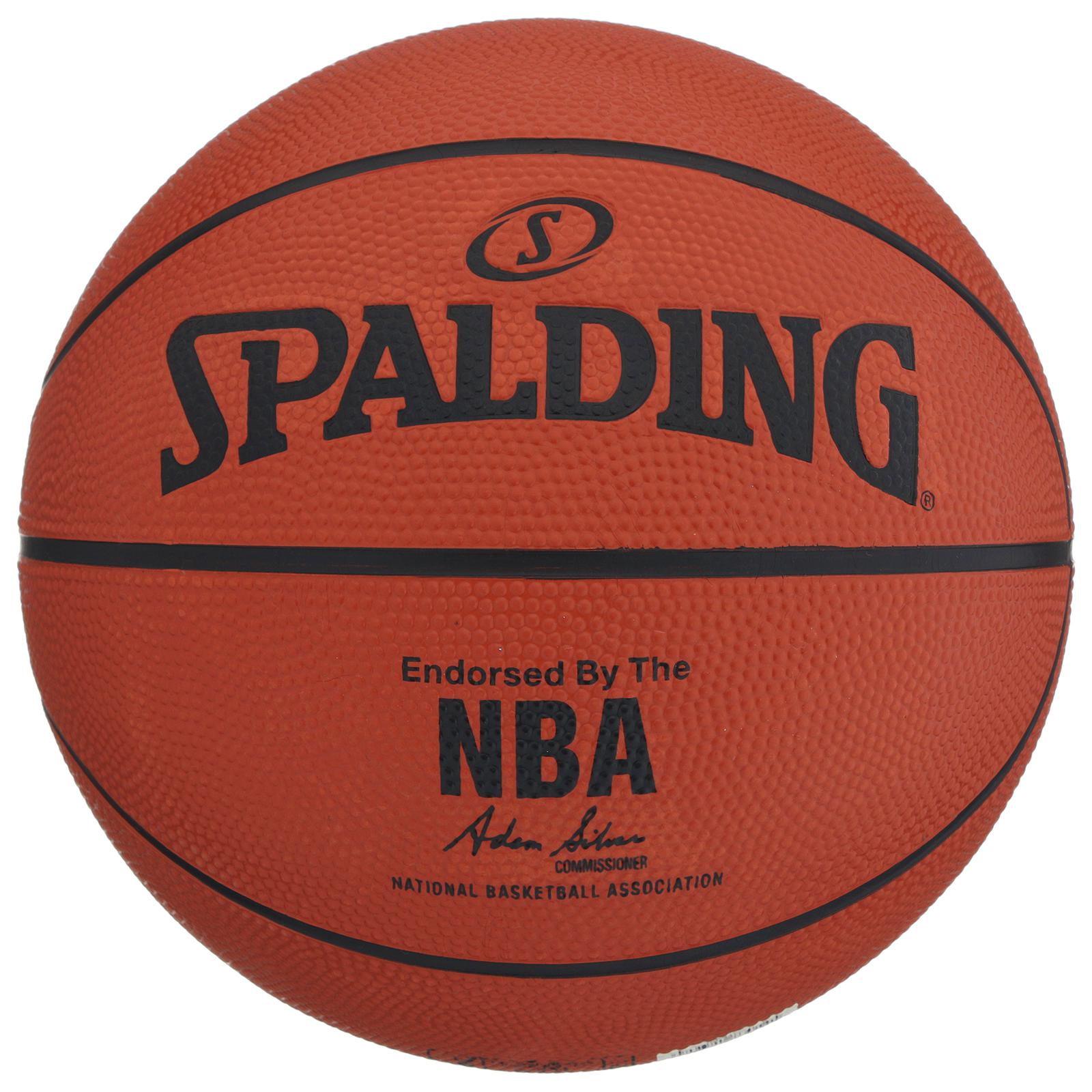 Мяч Sima-Land Баскетбольный Spalding NBA Silver - фото 2