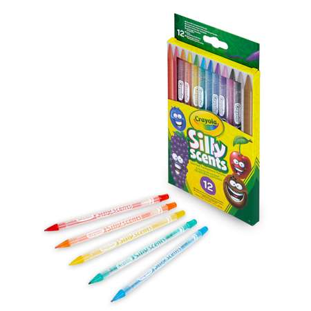 Карандаши цветные Crayola ароматизированные 12цветов 68-7404