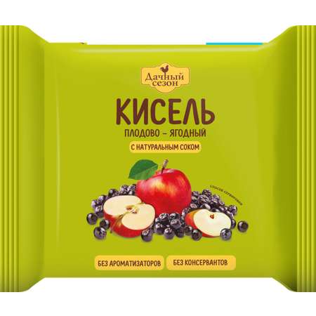 Кисель брикет Дачный сезон Плодово-ягодный 190г