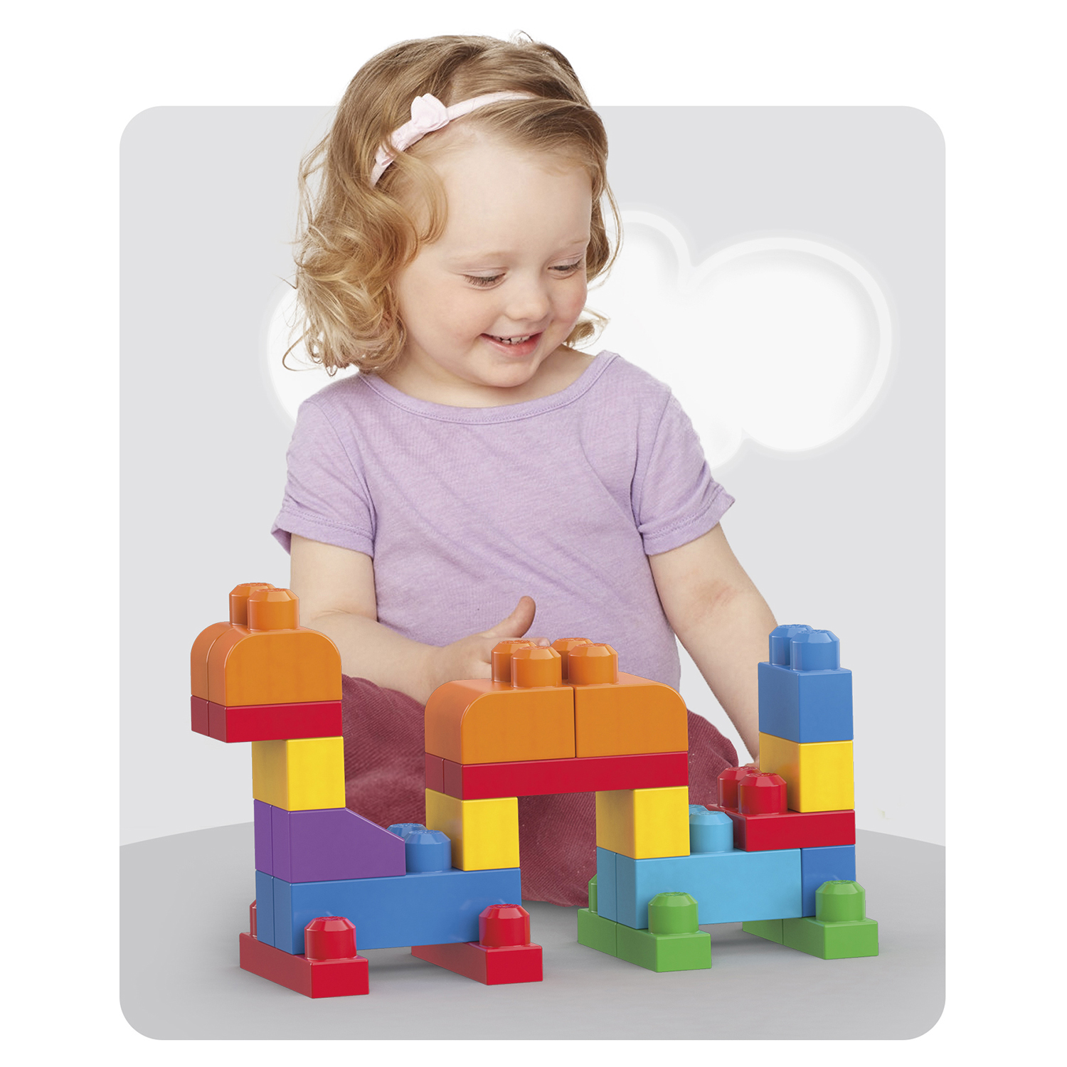 Конструктор Mega Bloks First Builders 60деталей в ассортименте DCH54/DCH55/CYP67 - фото 13