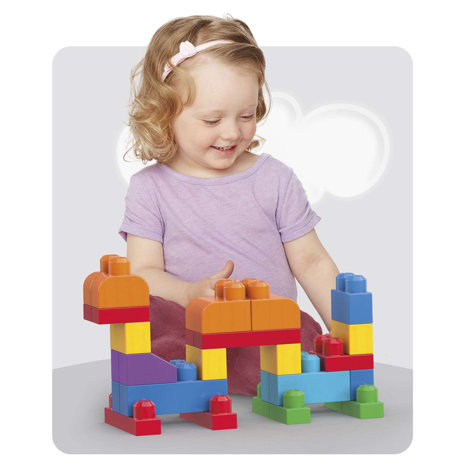 Конструктор Mega Bloks First Builders 60деталей в ассортименте DCH54/DCH55/CYP67 - фото 13