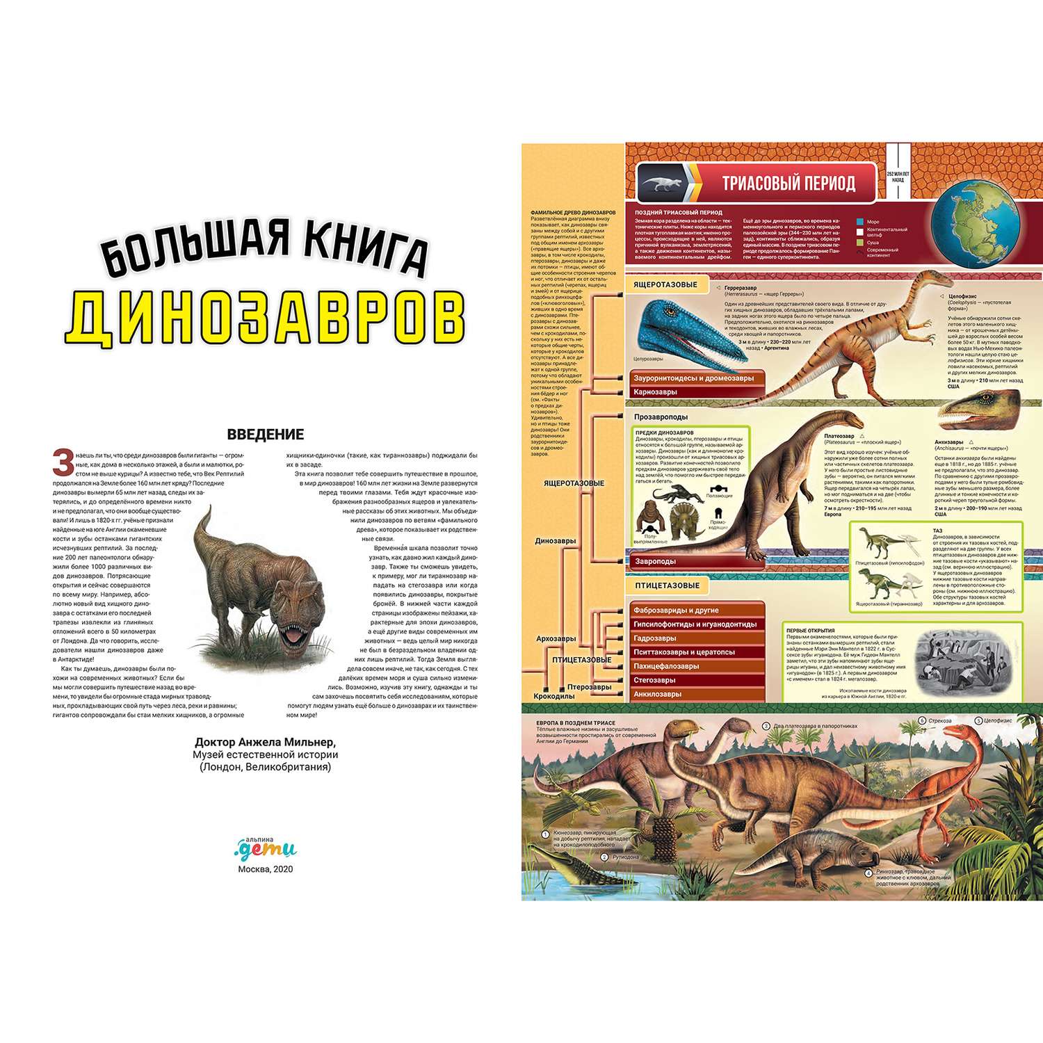 Книга Альпина. Дети Большая книжка динозавров - фото 2